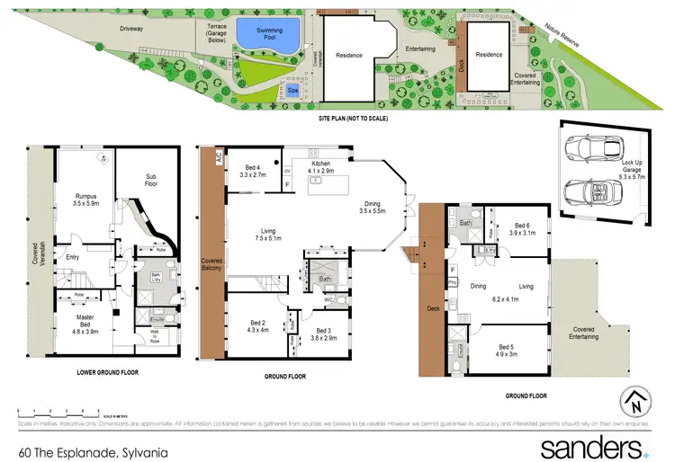 Floorplan of Homely house listing, 60 The Esplanade, Sylvania NSW 2224