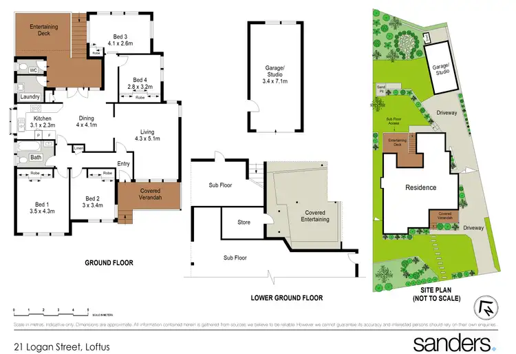 Floorplan of Homely house listing, 21 Logan Street, Loftus NSW 2232