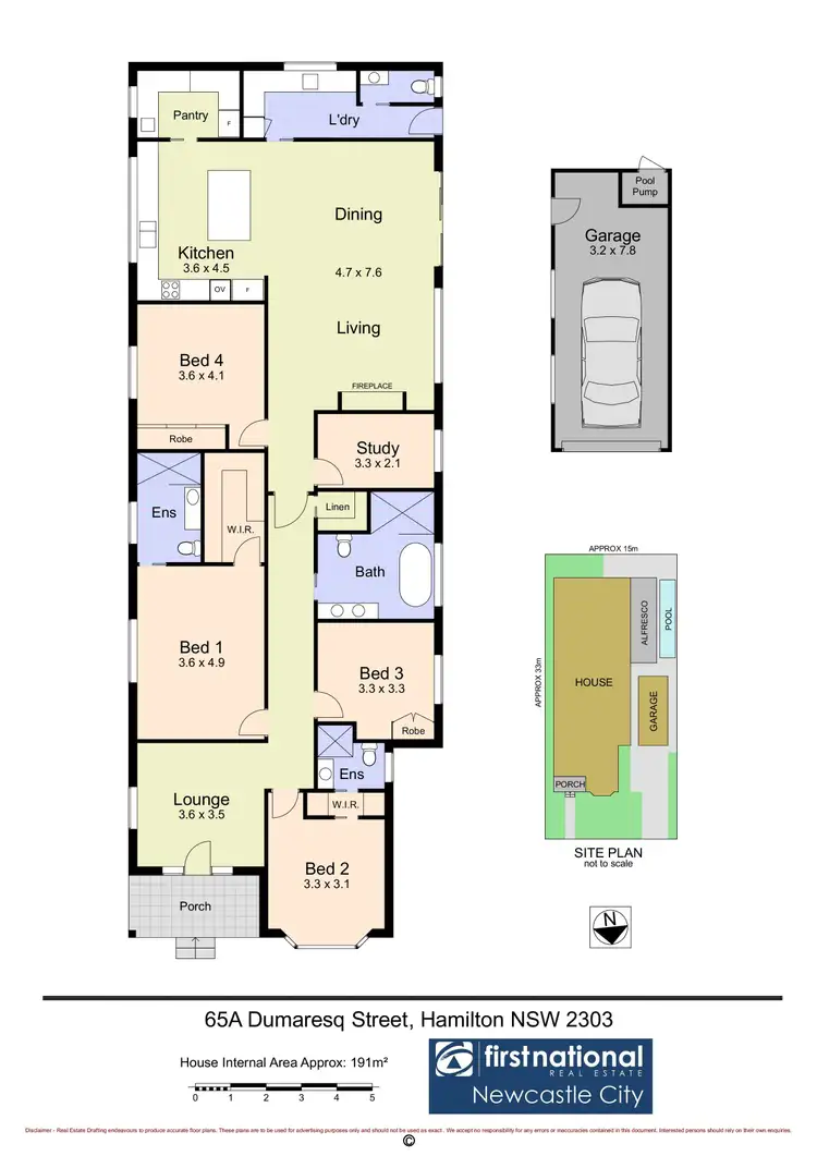Floorplan of Homely house listing, 65A Dumaresq Street, Hamilton NSW 2303