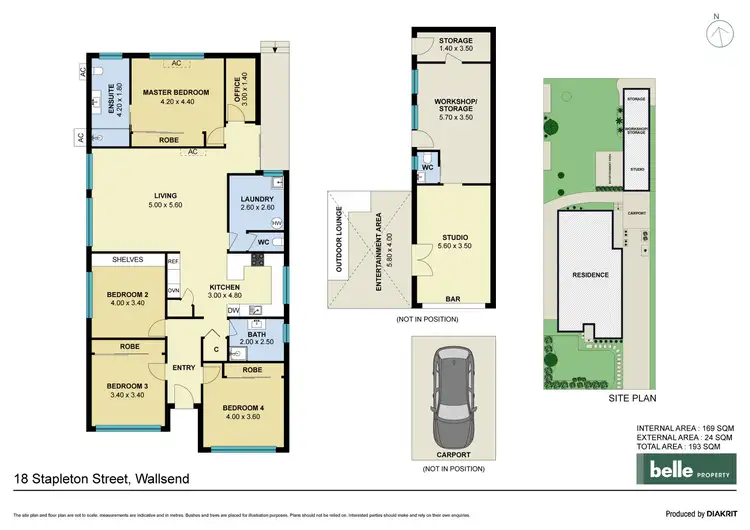 Floorplan of Homely house listing, 18 Stapleton Street, Wallsend NSW 2287