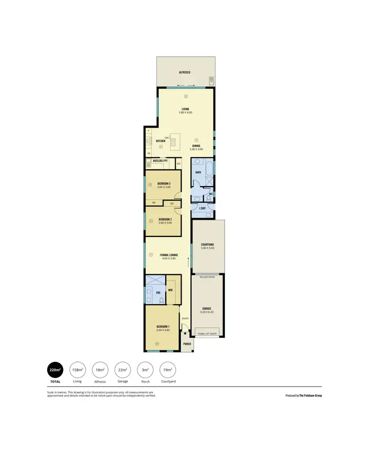 Floorplan of Homely house listing, 11a Orkney Avenue, Marion SA 5043