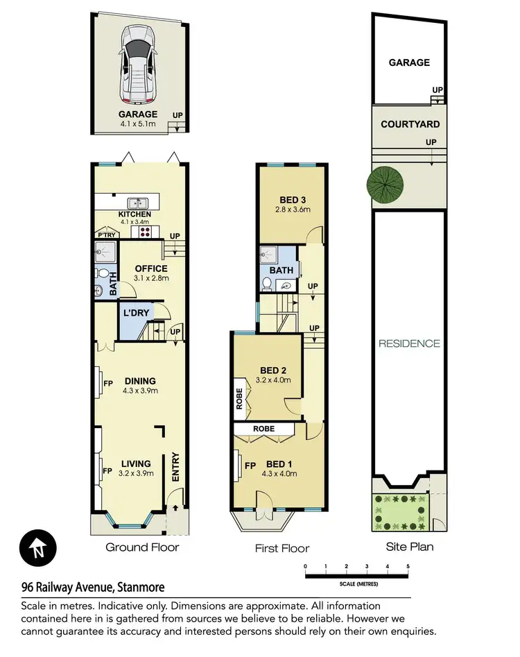 Floorplan of Homely house listing, 96 Railway Avenue, Stanmore NSW 2048