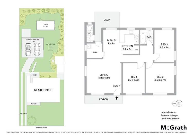 Floorplan of Homely house listing, 104 Newman Street, Ballarat East VIC 3350
