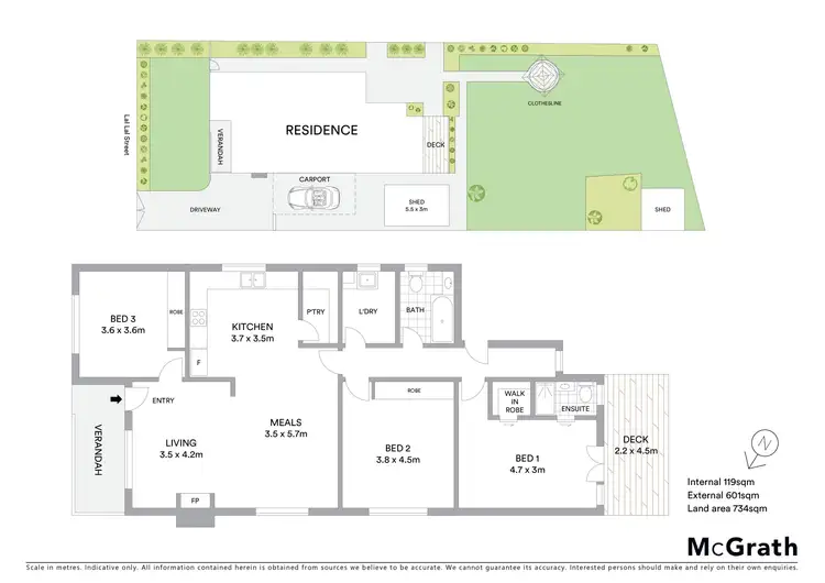 Floorplan of Homely house listing, 312 Lal Lal Street, Canadian VIC 3350