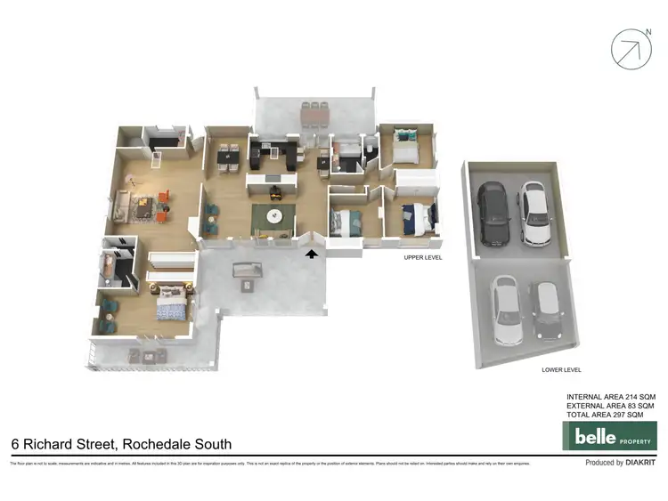 Floorplan of Homely house listing, 6 Richard Street, Rochedale South QLD 4123