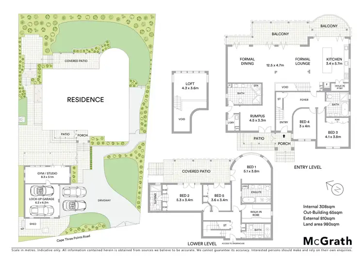 Floorplan of Homely house listing, 66 Cape Three Points Road, Avoca Beach NSW 2251