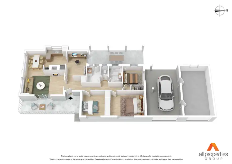 Floorplan of Homely house listing, 2 Grand Central Court, Boronia Heights QLD 4124