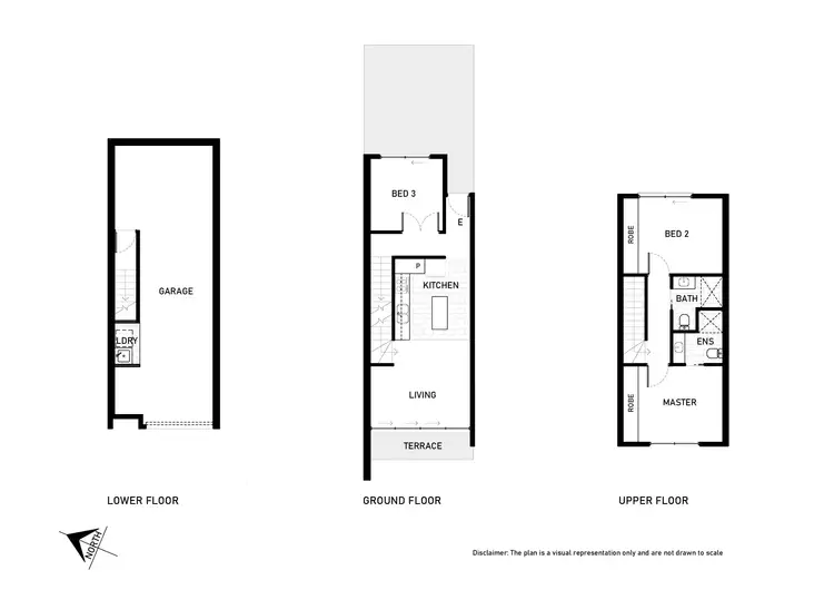 Floorplan of Homely townhouse listing, 7/6 Ellison Harvie Close, Greenway ACT 2900