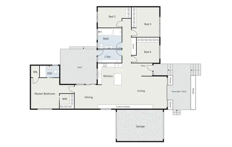 Floorplan of Homely house listing, 49 Spowers Circuit, Holder ACT 2611
