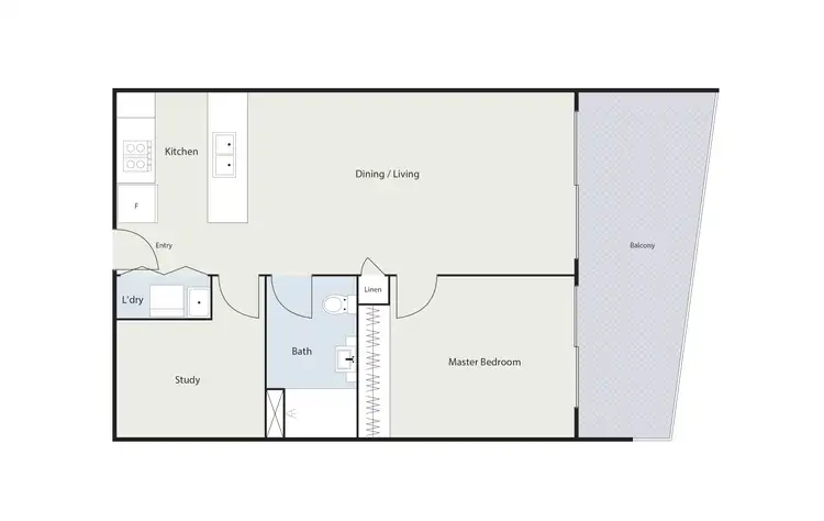 Floorplan of Homely apartment listing, 75/2 Newchurch Street, Coombs ACT 2611