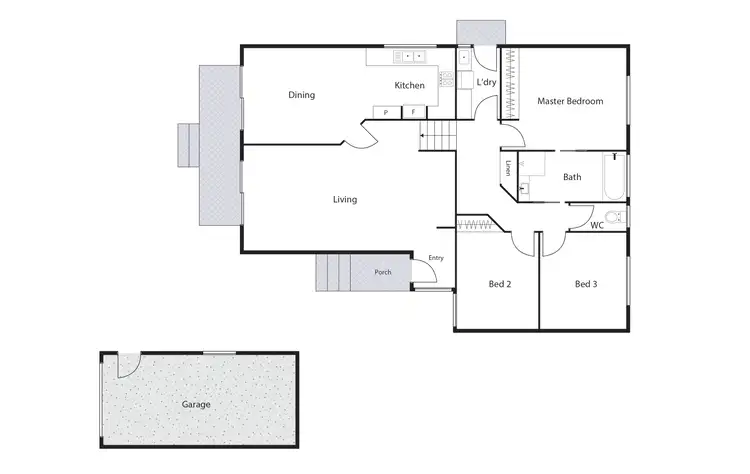 Floorplan of Homely townhouse listing, 7/11 Derrington Crescent, Bonython ACT 2905