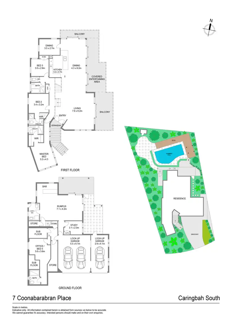 Floorplan of Homely house listing, 7 Coonabarabran Place, Caringbah South NSW 2229