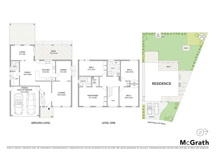 Floorplan of Homely house listing, 6 Keith Payne VC Place, Narraweena NSW 2099