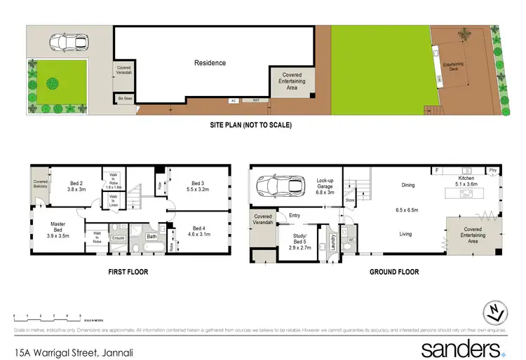 Floorplan of Homely semi-detached listing, 15A Warrigal Street, Jannali NSW 2226