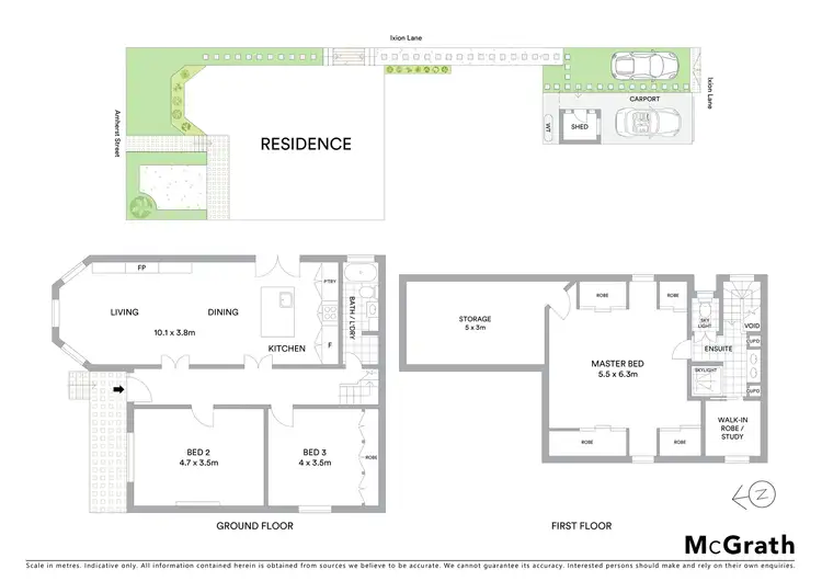 Floorplan of Homely house listing, 1/53 Amherst Street, Cammeray NSW 2062