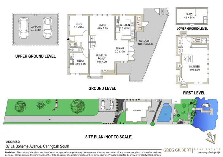 Floorplan of Homely house listing, 37 La Boheme Avenue, Caringbah South NSW 2229