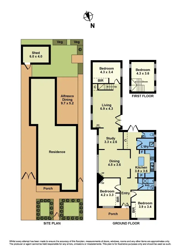 Floorplan of Homely house listing, 15 Chapman Street, Sunshine VIC 3020