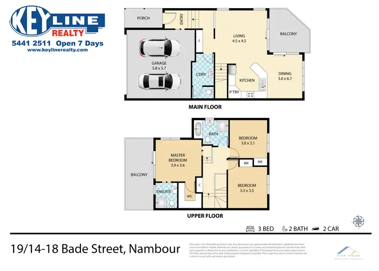 Floorplan of Homely townhouse listing, 19/14-18 Bade Street, Nambour QLD 4560