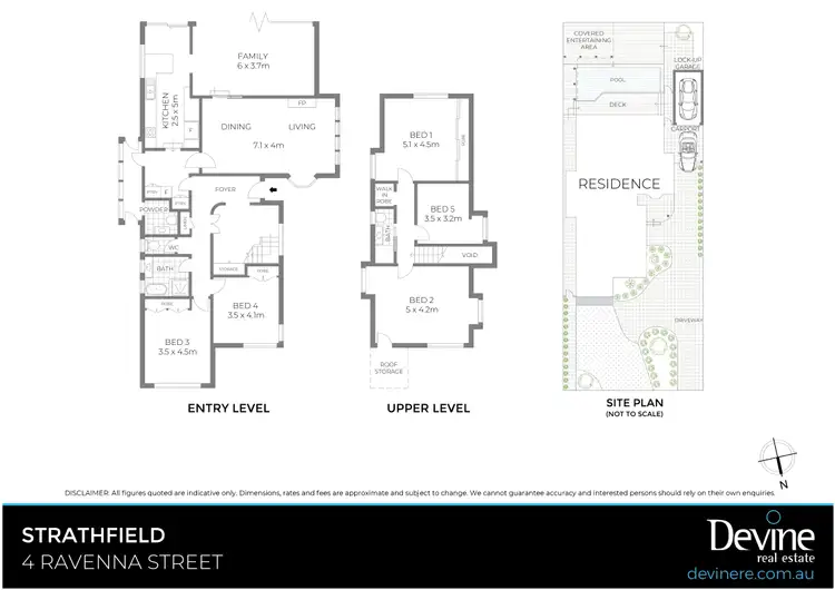 Floorplan of Homely house listing, 4 Ravenna Street, Strathfield NSW 2135