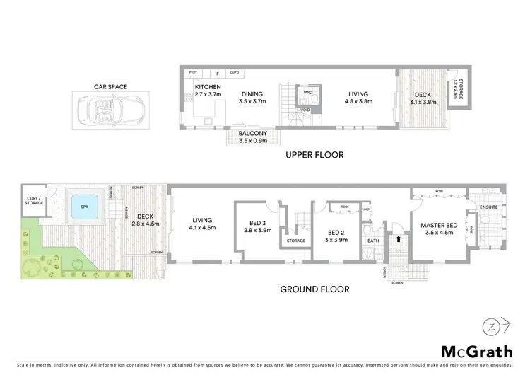 Floorplan of Homely house listing, 1/39 Melrose Parade, Clovelly NSW 2031