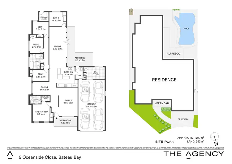 Floorplan of Homely house listing, 9 Oceanside Close, Bateau Bay NSW 2261