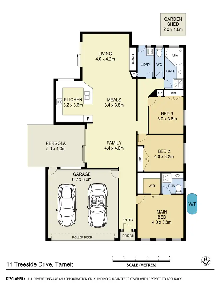 Floorplan of Homely house listing, 11 Treeside Drive, Tarneit VIC 3029