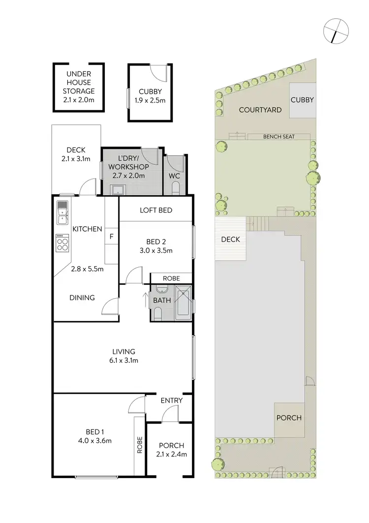 Floorplan of Homely house listing, 31 Weston Street, Dulwich Hill NSW 2203