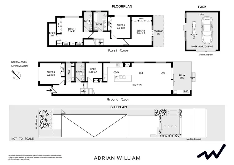 Floorplan of Homely house listing, 47 Gould Avenue, Lewisham NSW 2049