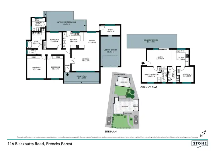 Floorplan of Homely house listing, 116 Blackbutts Road, Frenchs Forest NSW 2086
