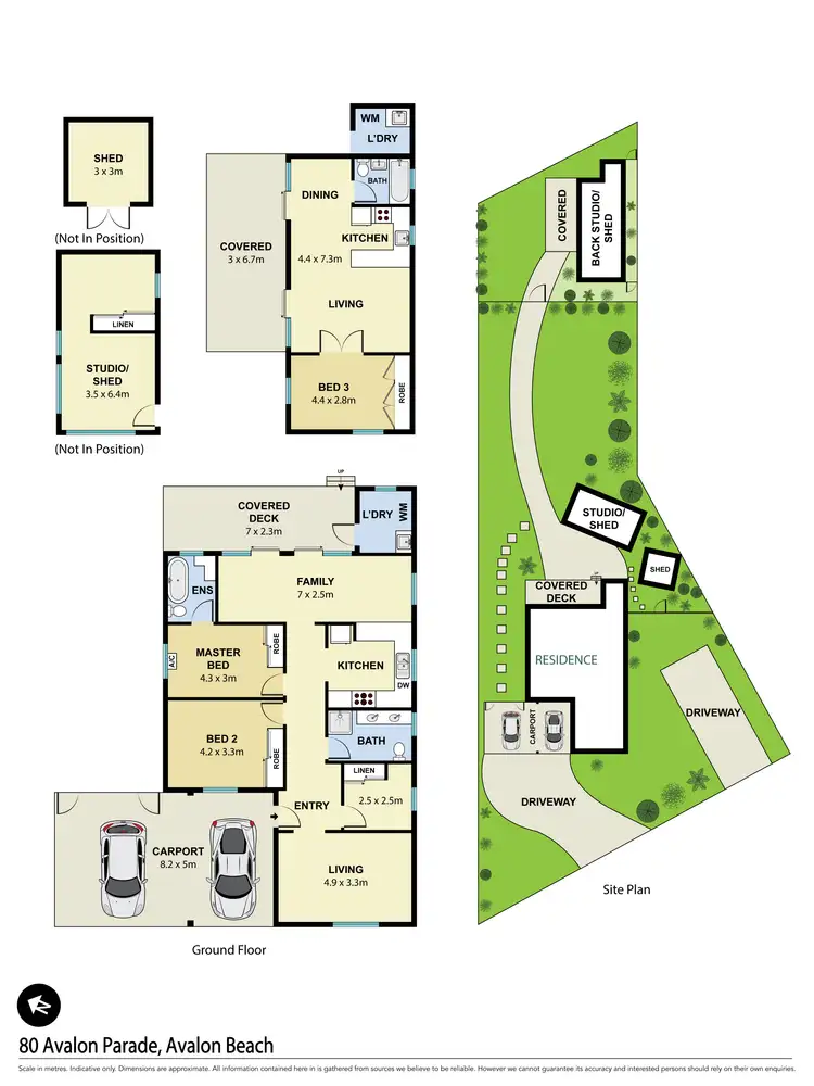 Floorplan of Homely house listing, 80 Avalon Parade, Avalon Beach NSW 2107