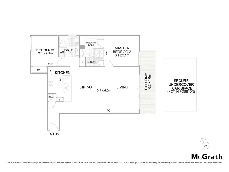Floorplan of Homely apartment listing, 19/41 Harrow Street, Box Hill VIC 3128