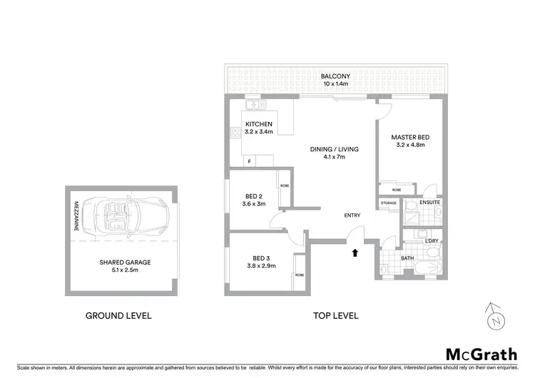 Floorplan of Homely apartment listing, 18/109 Alison Road, Randwick NSW 2031
