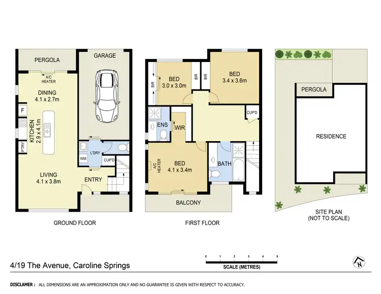 Floorplan of Homely house listing, 4/19-21 The Avenue, Caroline Springs VIC 3023
