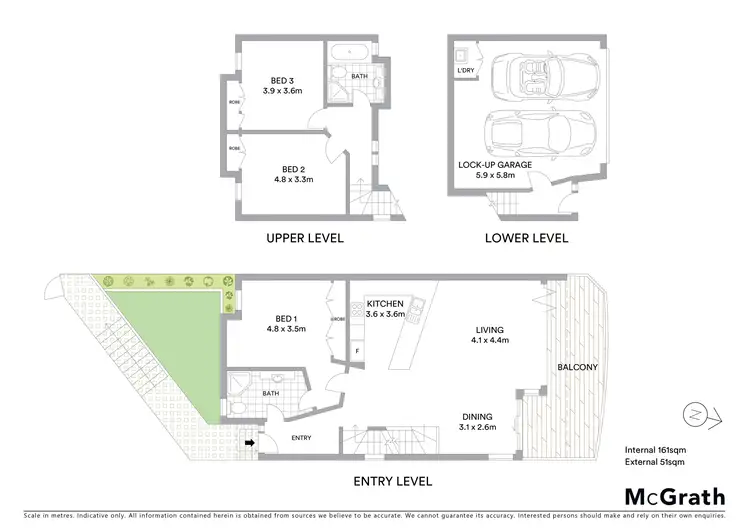 Floorplan of Homely apartment listing, 1/55 Scenic Highway, Terrigal NSW 2260