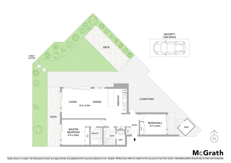 Floorplan of Homely apartment listing, 3/173 Bronte Road, Queens Park NSW 2022