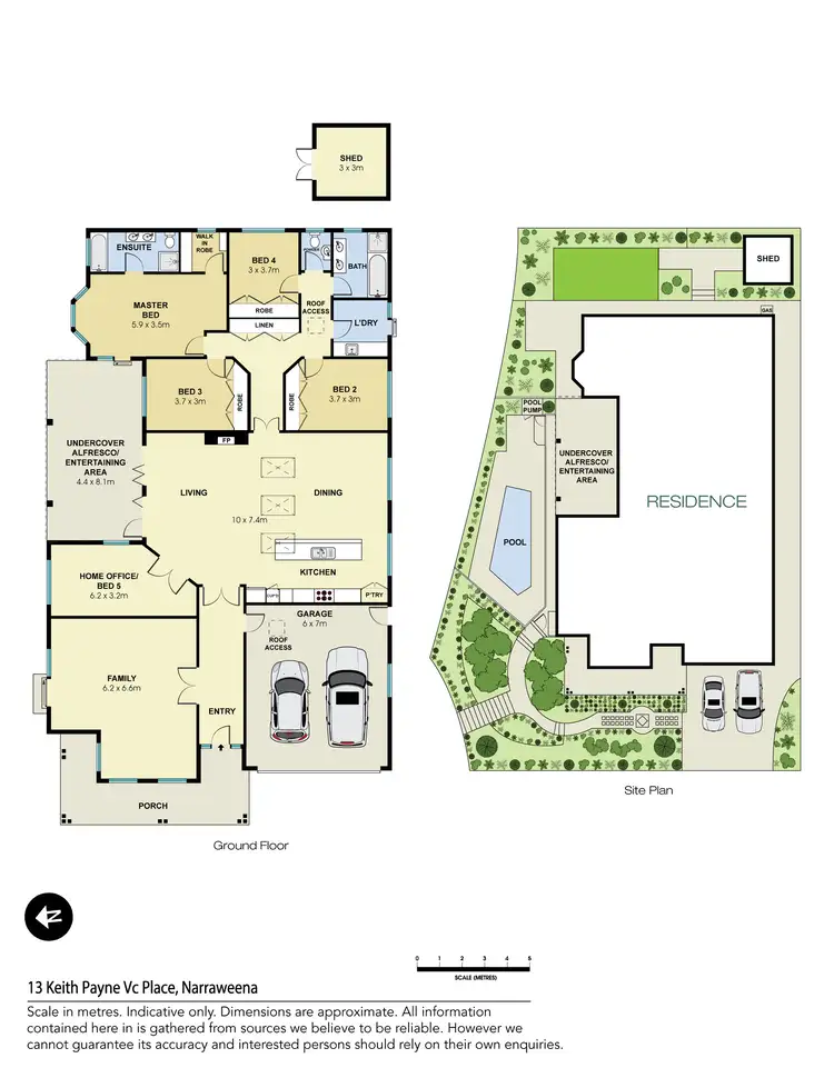 Floorplan of Homely house listing, 13 Keith Payne VC Place, Narraweena NSW 2099