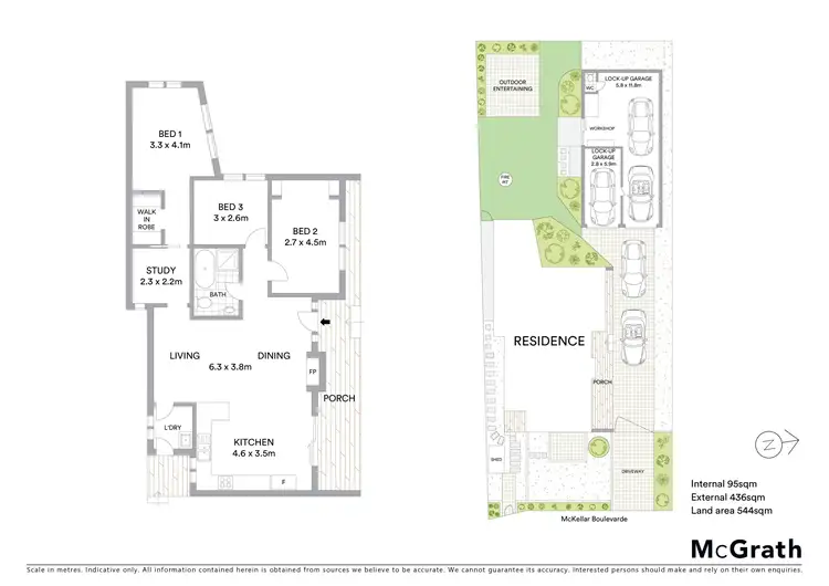 Floorplan of Homely house listing, 48 McKellar Boulevarde, Blue Haven NSW 2262