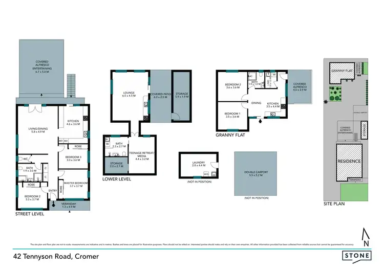 Floorplan of Homely house listing, 42 Tennyson Road, Cromer NSW 2099