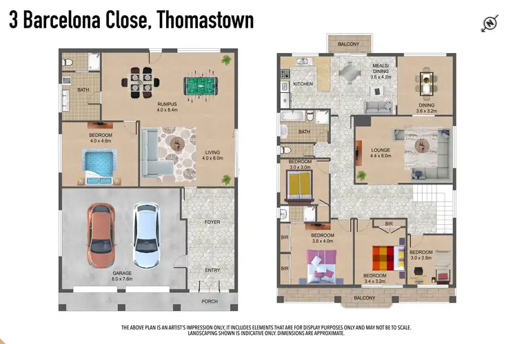 Floorplan of Homely house listing, 3 Barcelona Close, Thomastown VIC 3074