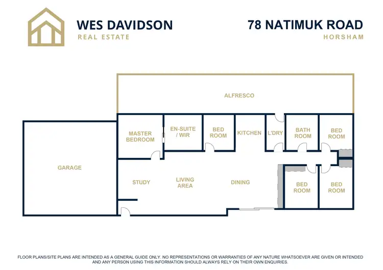 Floorplan of Homely house listing, 78 Natimuk Road, Horsham VIC 3400