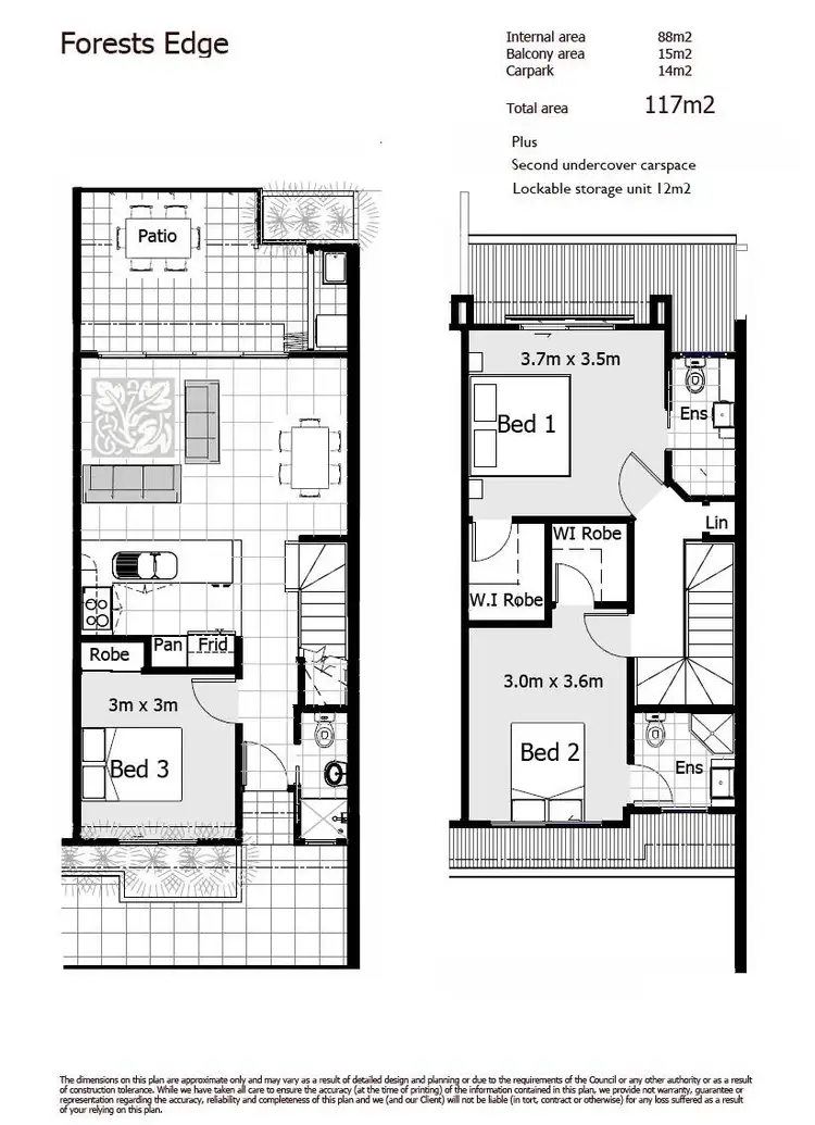 Floorplan of Homely unit listing, 10/15 Sambar Close, Chermside West QLD 4032