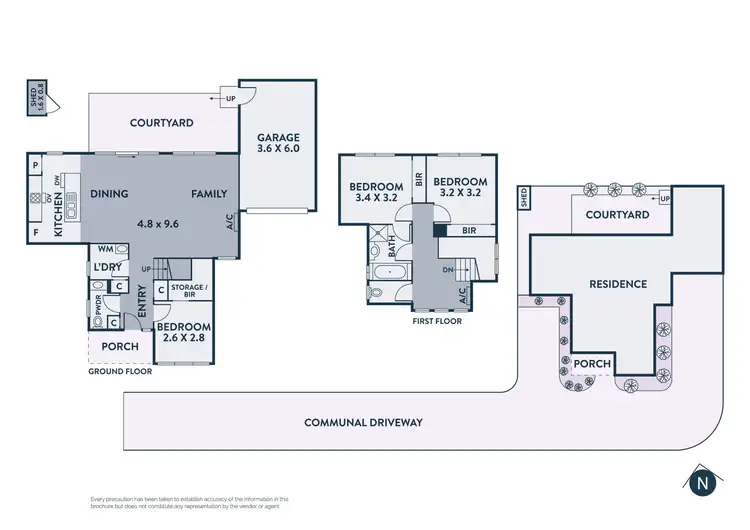 Floorplan of Homely townhouse listing, 5/13 Viewgrand Boulevard, Epping VIC 3076