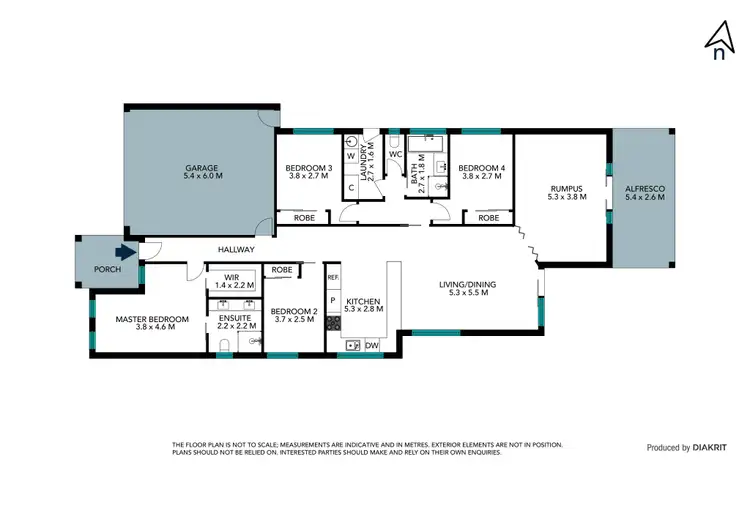 Floorplan of Homely house listing, 20 Barmah Drive, South Morang VIC 3752