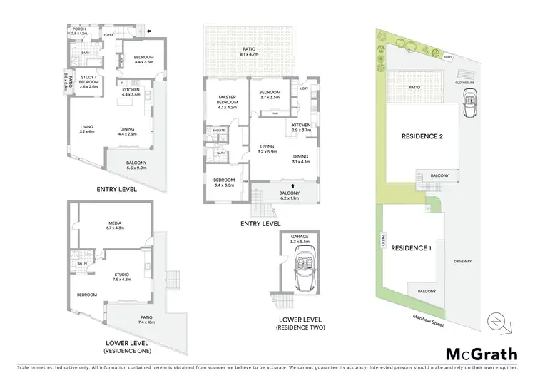 Floorplan of Homely house listing, 29 & 29a Matthew Street, Scotts Head NSW 2447