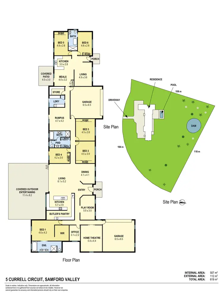 Floorplan of Homely house listing, 5 Currell Circuit, Samford Valley QLD 4520