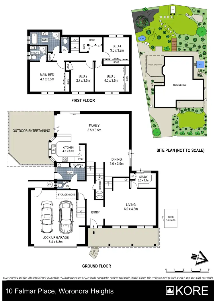 Floorplan of Homely house listing, 10 Falmar Place, Woronora Heights NSW 2233