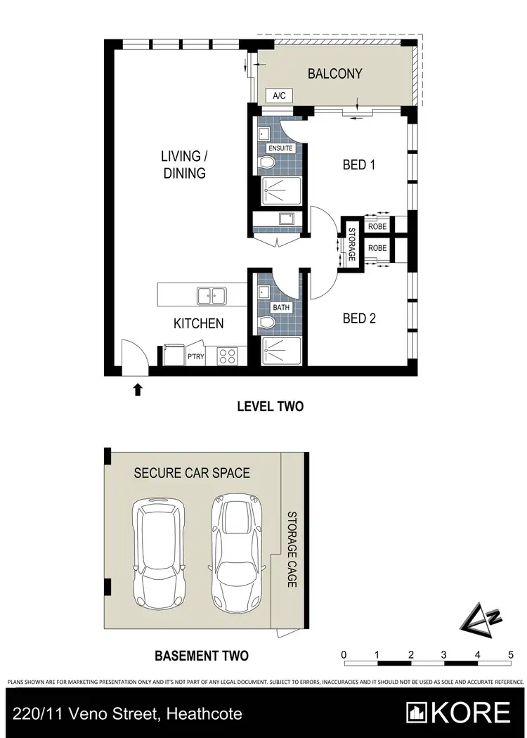 Floorplan of Homely apartment listing, 220/11 Veno Street, Heathcote NSW 2233