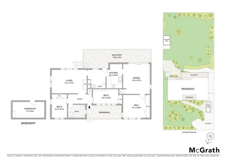 Floorplan of Homely house listing, 18 Lorraine Avenue, Warrandyte VIC 3113