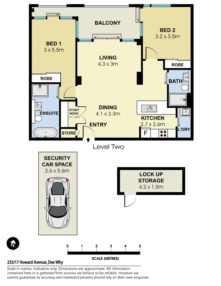Floorplan of Homely apartment listing, 233/17 Howard Avenue, Dee Why NSW 2099