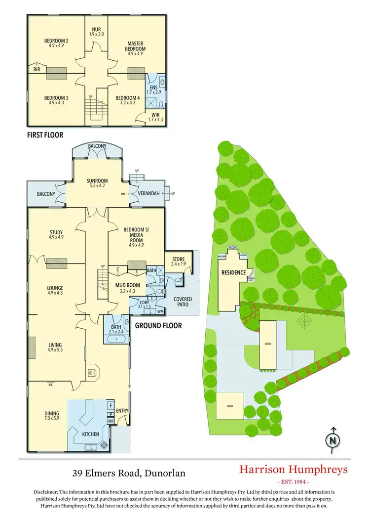 Floorplan of Homely house listing, 39 Elmers Road, Dunorlan TAS 7304